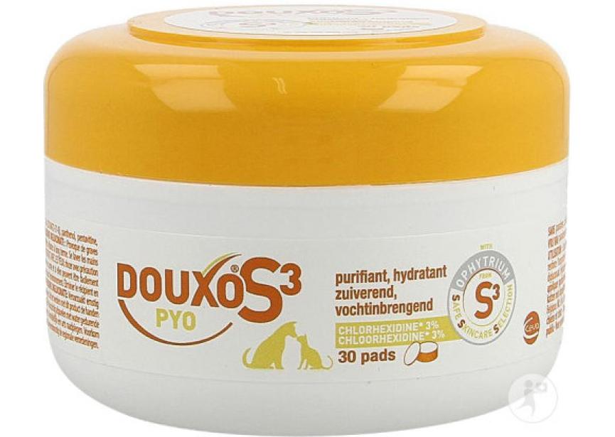 douxo-s3-pyo 30 pads