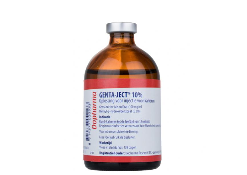 Genta-ject-10-procent-100ml-NL-rood